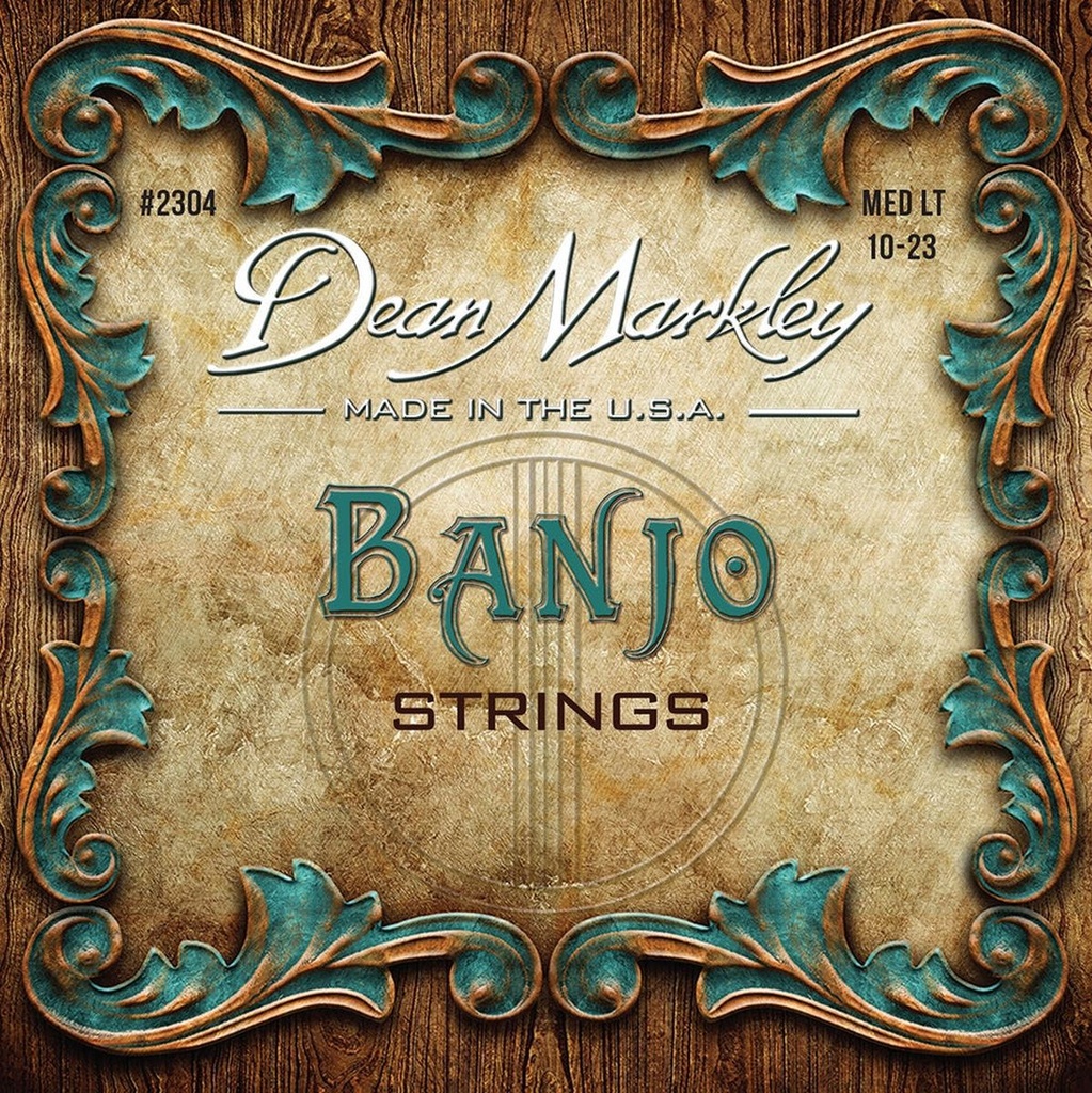Dean Markley Banjo Strings 5 String Medium Light 10-23W