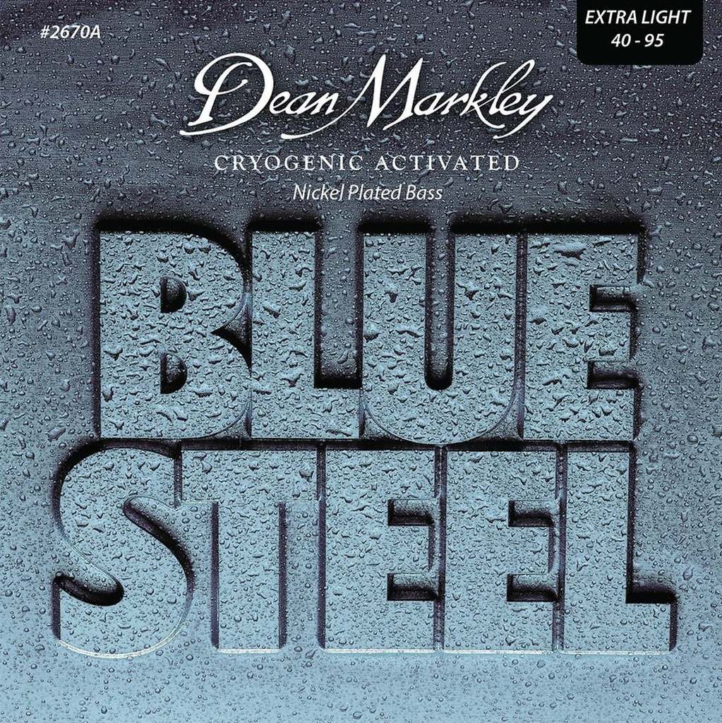 Dean Markley Blue Steel Bass Guitar Strings NPS Xlight 4STR 40-95