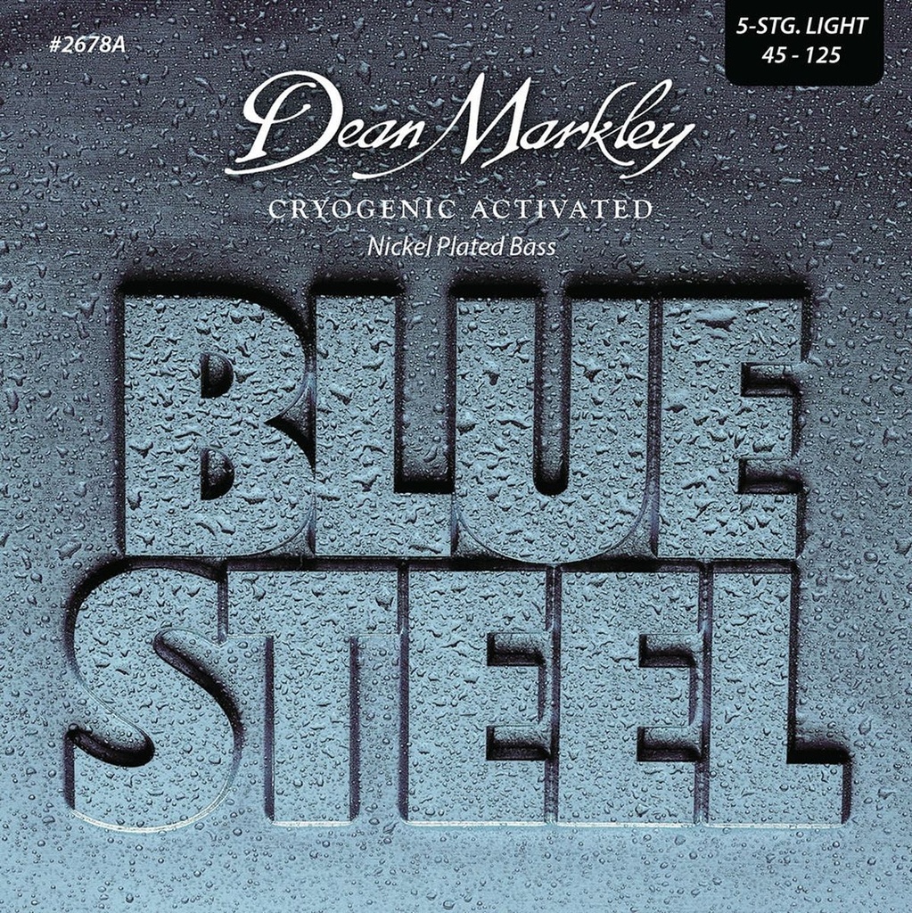 Dean Markley Blue Steel Bass Guitar Strings NPS Light 5STR 45-125