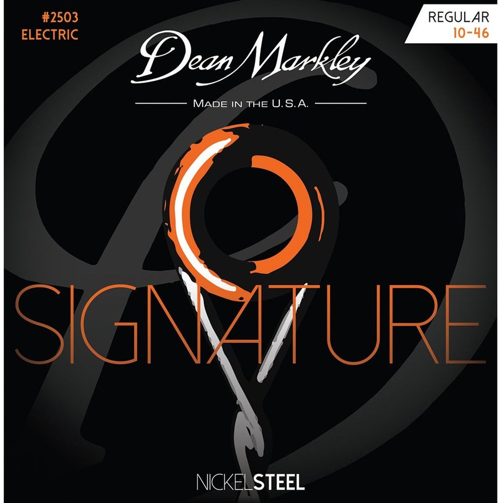 Dean Markley Nickelsteel Electric Guitar Stings Regular 10-46