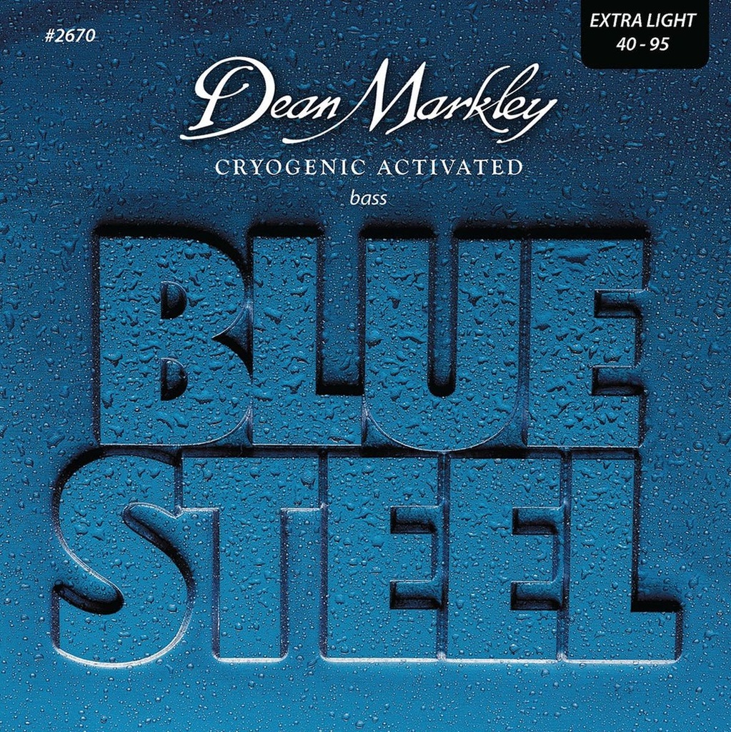 Dean Markley Blue Steel Bass Guitar Strings Xlight 4STR 40-95