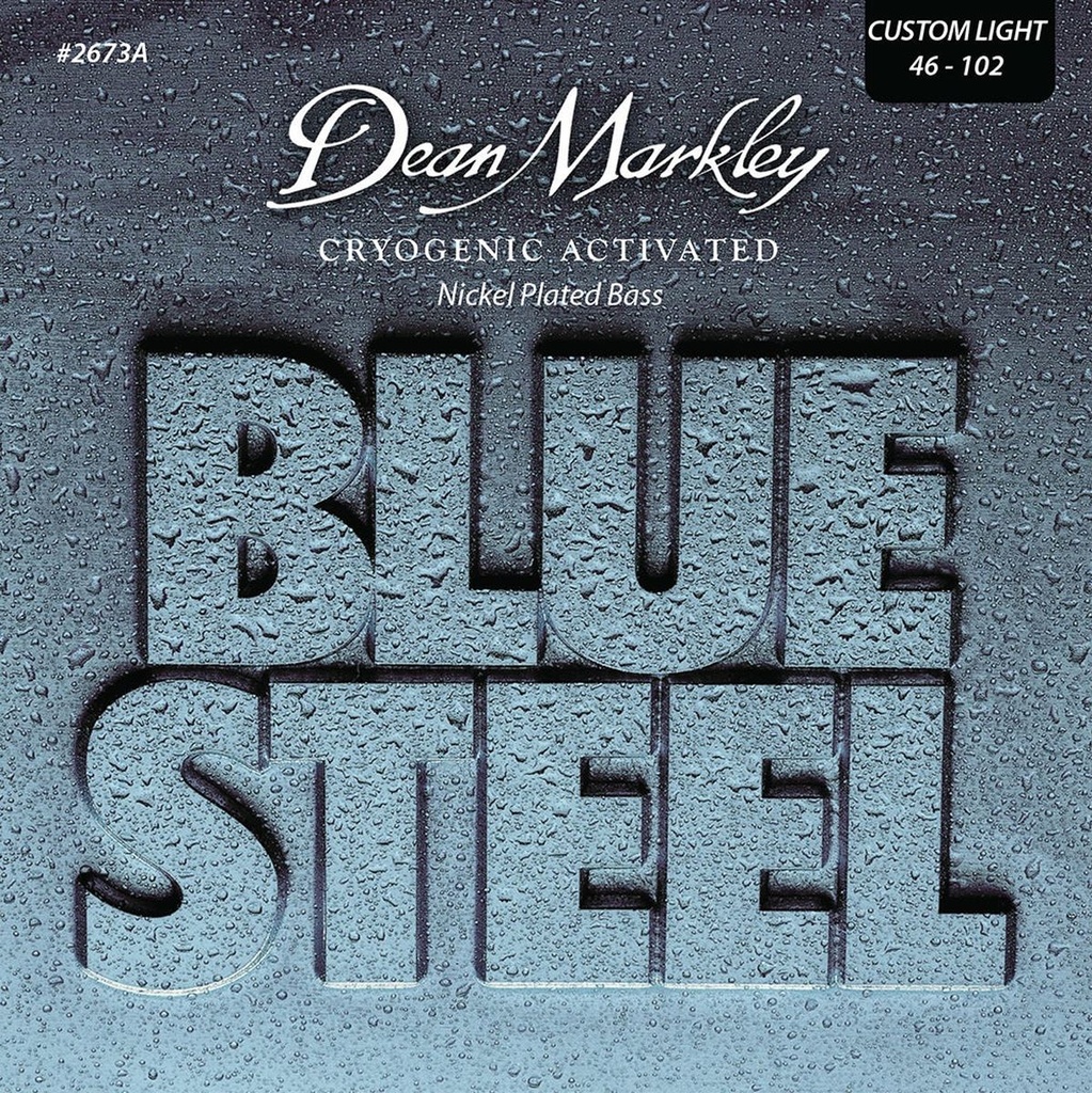 Dean Markley Blue Steel Bass Guitar Strings NPS Cus Light 4S 46-102