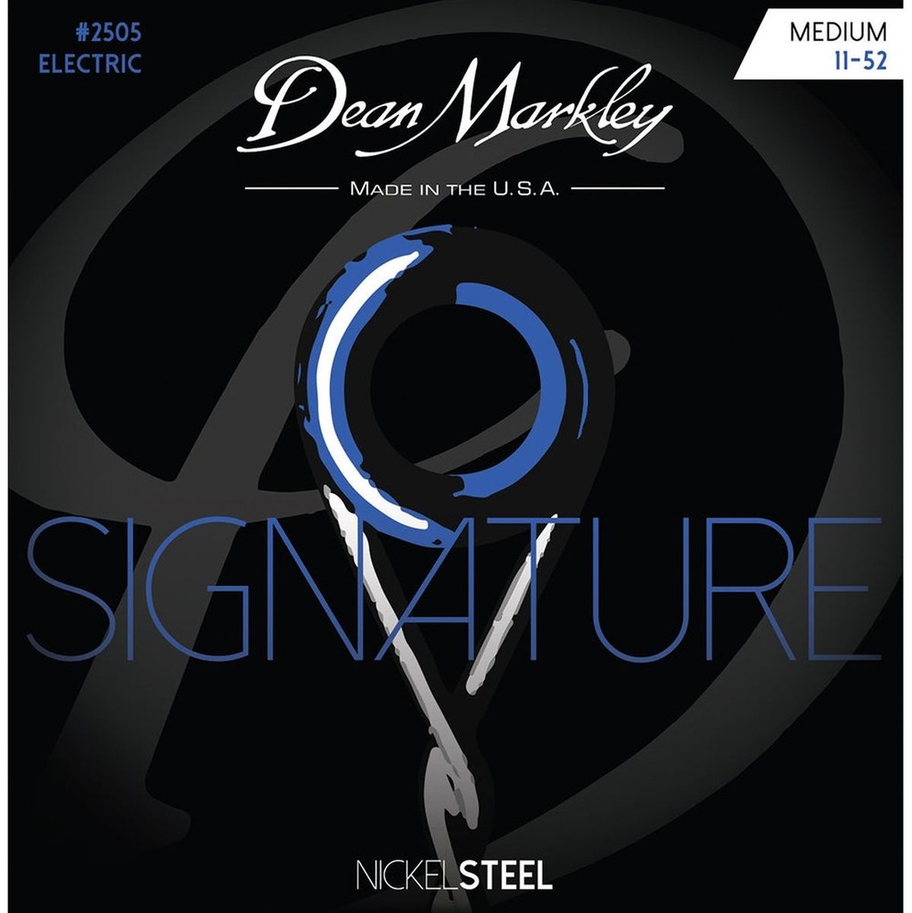 Dean Markley Nickelsteel Electric Guitar Stings Medium 11-52