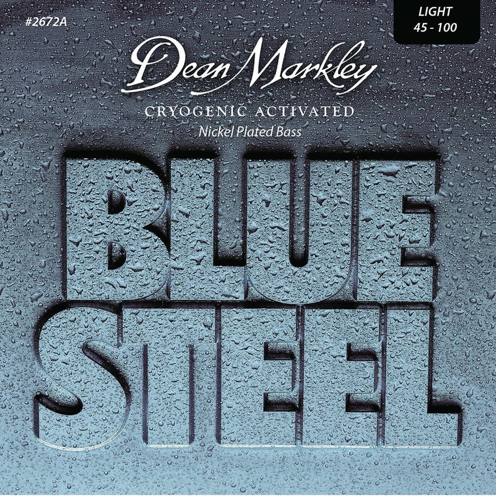 Dean Markley Blue Steel Bass Guitar Strings NPS Light 4STR 45-100