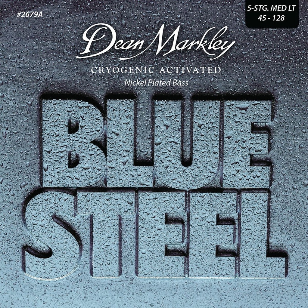 Dean Markley Blue Steel Bass Guitar Strings NPS Mlight 5STR 45-128