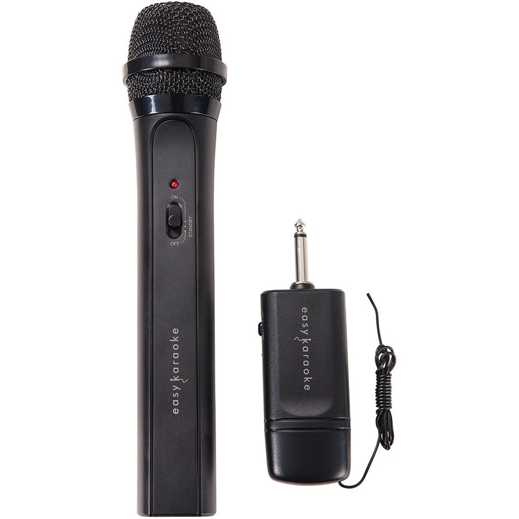 Easy Karaoke Wireless Microphone - Black