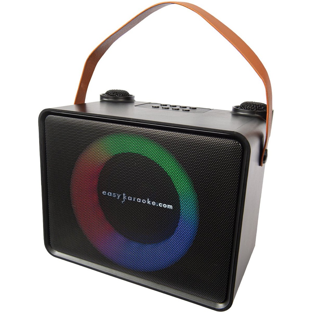 Easy Karaoke Dual Microphone Bluetooth Speaker