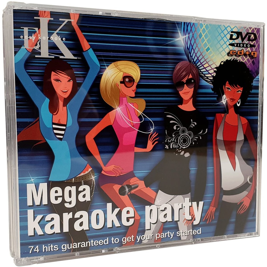 Easy Karaoke Mega Karaoke Party CDG And DVD