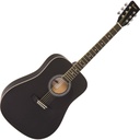 Encore Acoustic Guitar - Black