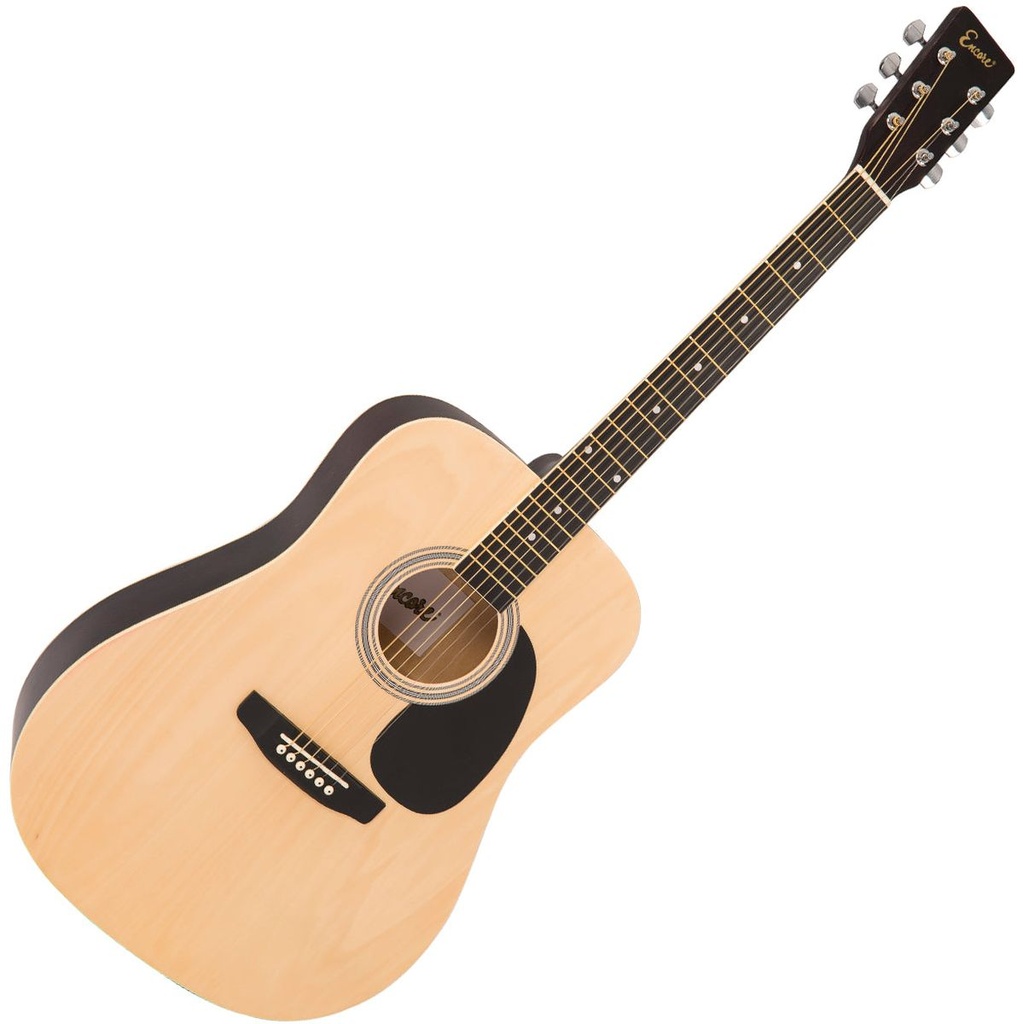 Encore Acoustic Guitar - Natural