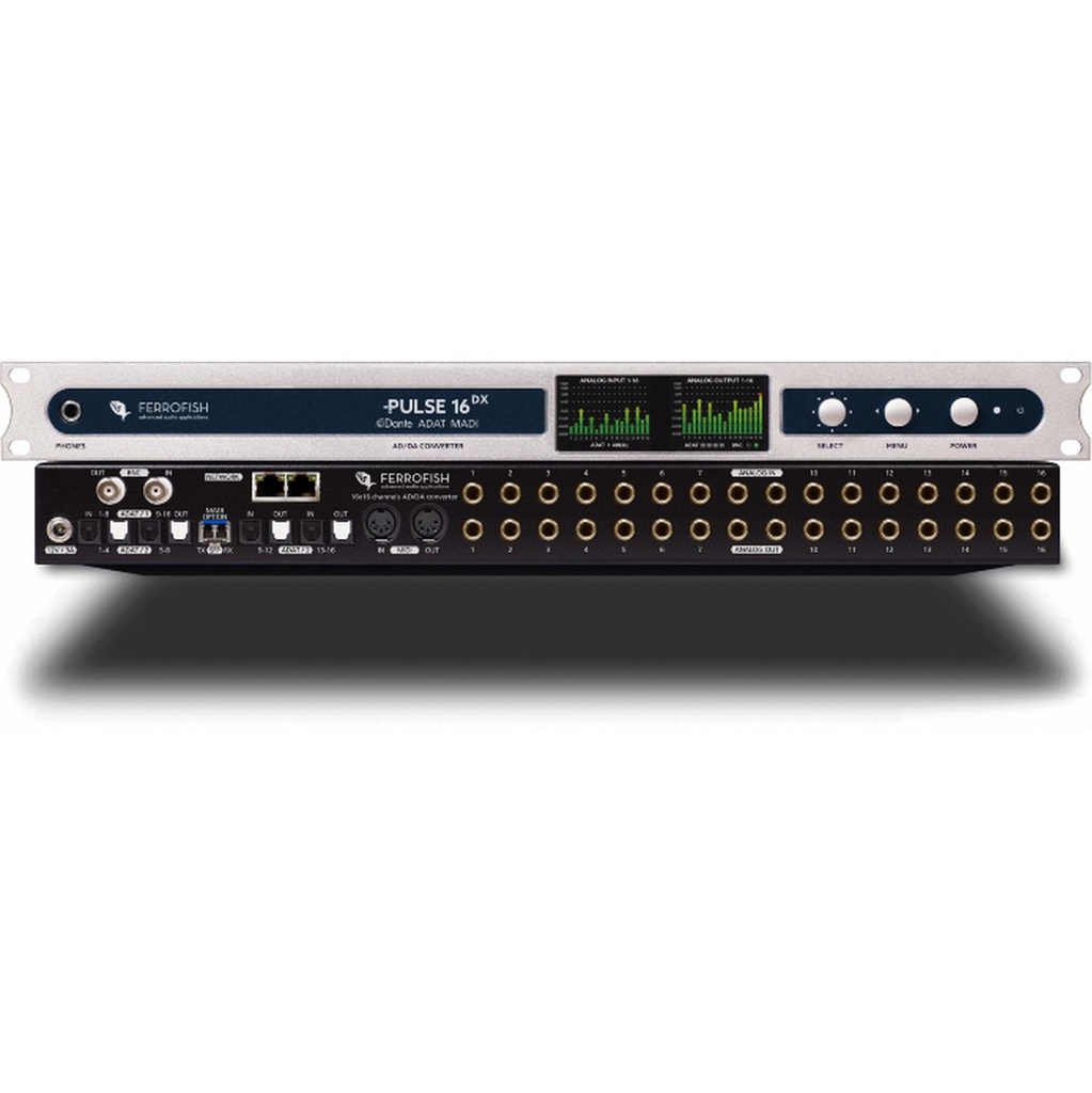 Ferrofish Pulse 16 DX Dante Multimode SPF + 24