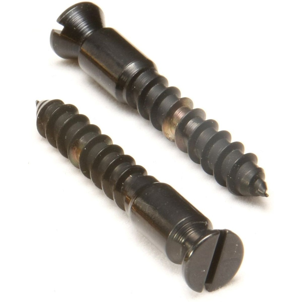 Floyd Rose Bridge Wood Screw Stud - Black (PKG)