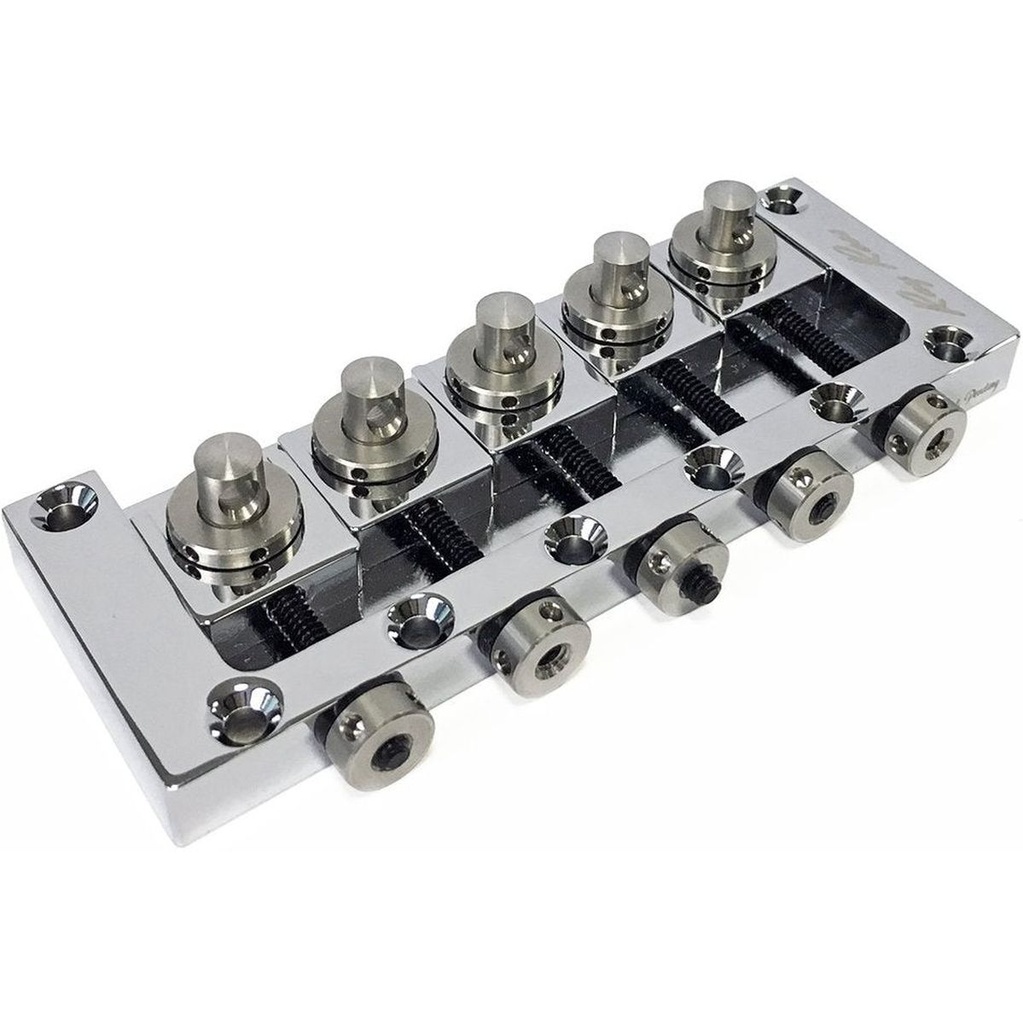 Floyd Rose Ray Ross 5-STRING Bass Bridge 17mm Chrome