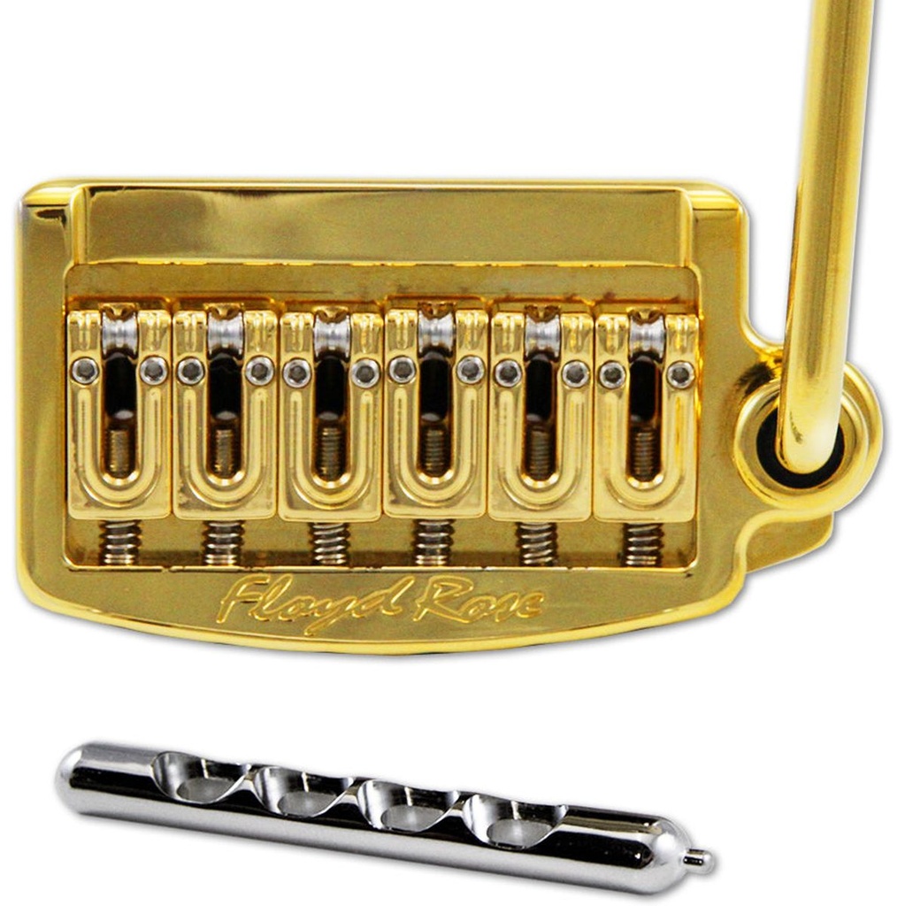 Floyd Rose Rail Tail Tremolo - Wide - Gold