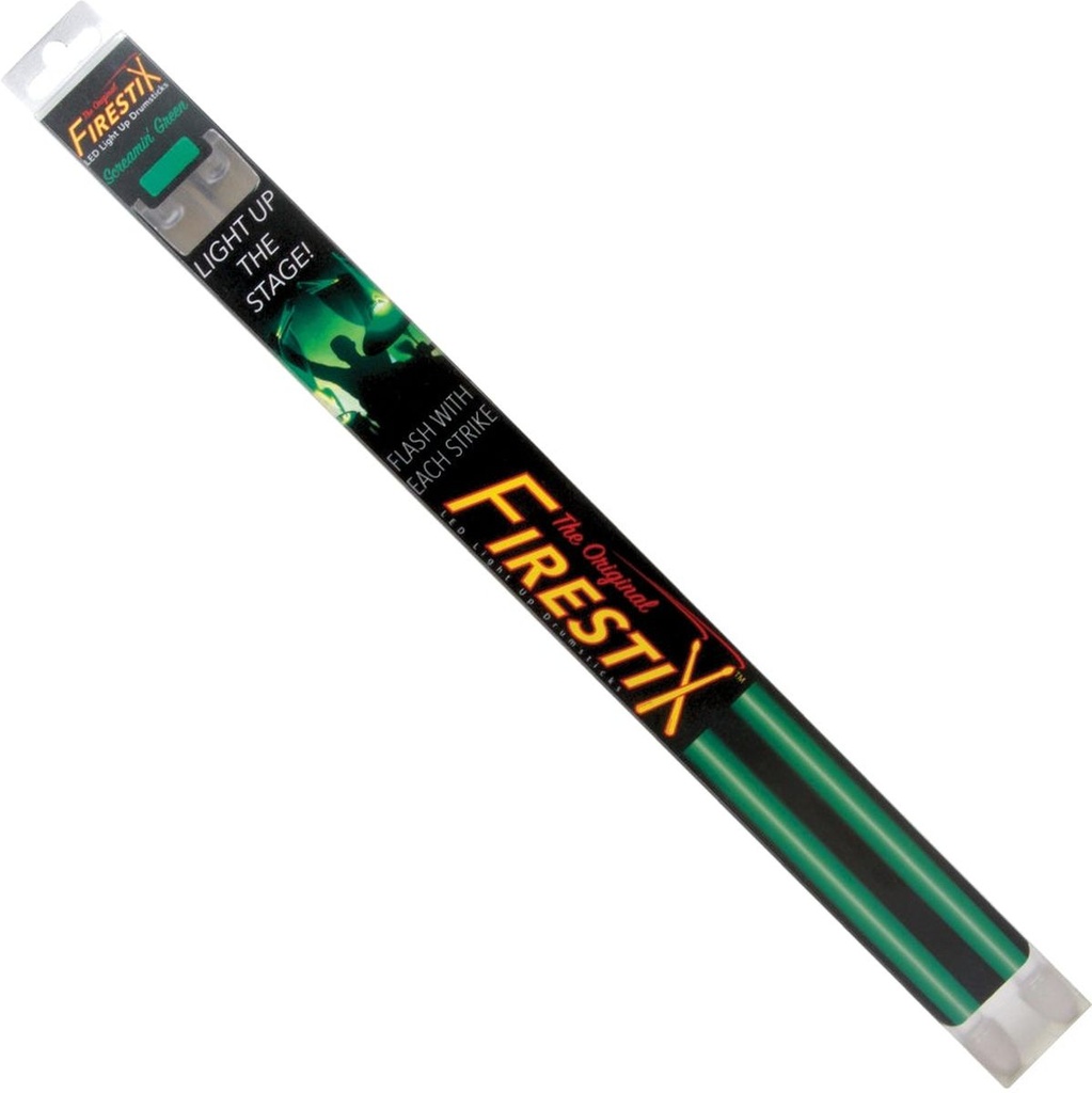 Firestix Drumsticks - Screamin&amp;#039; Green