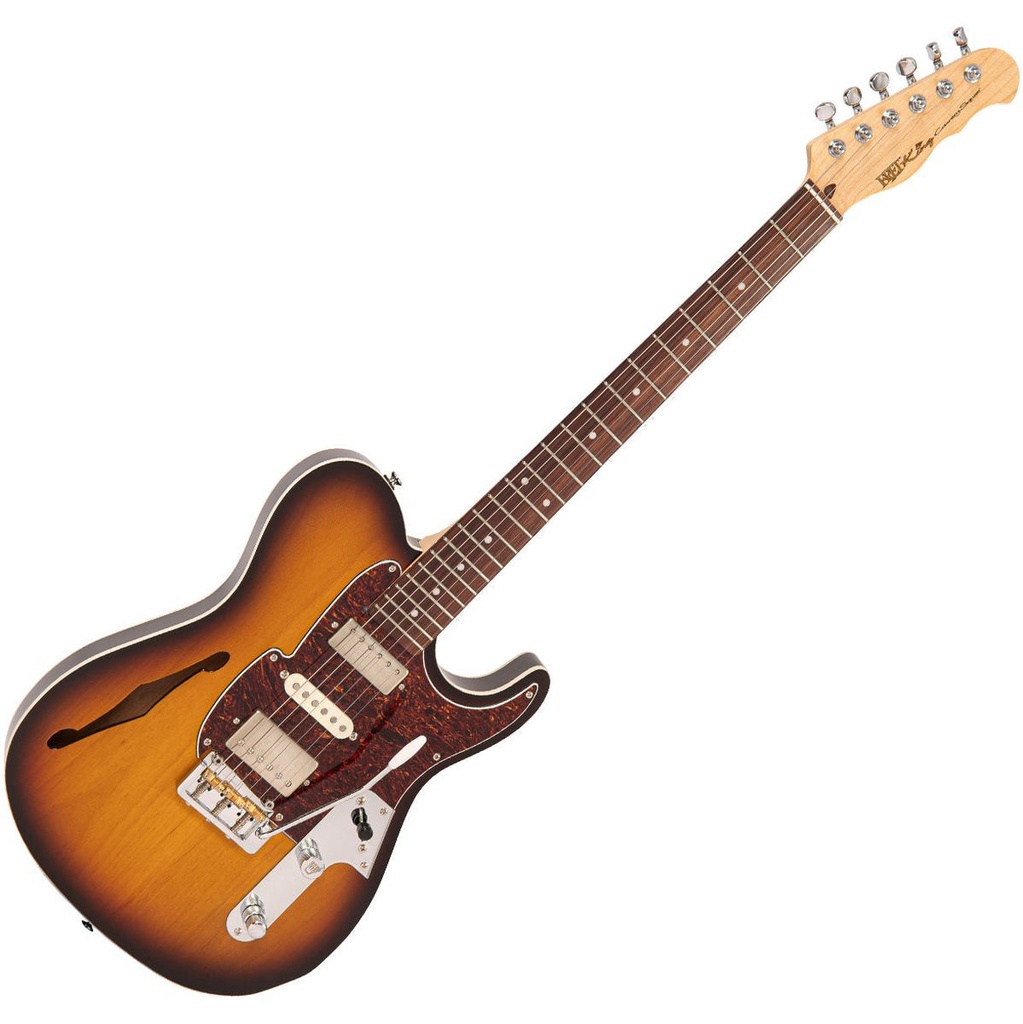 Fret-King Country Squire Semitone Deluxe - Original Classic Burst