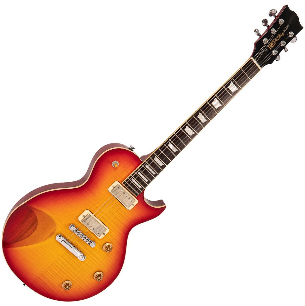 Fret-King Eclat Custom Guitar - Flamed Cherry Sunburst