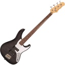 Fret-King Perception Custom 4 String Bass - Blackburst