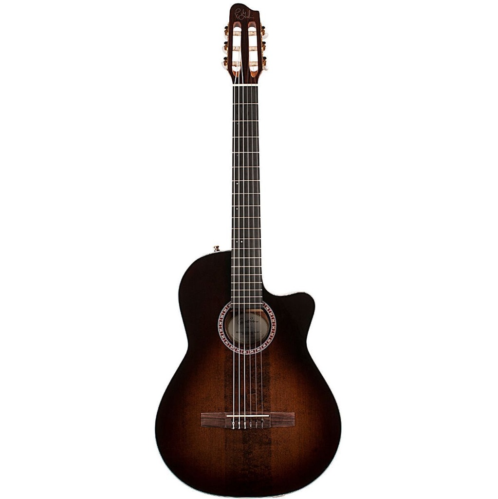 Godin Arena Pro CA Bourbon Burst Nylon String Electro Guitar