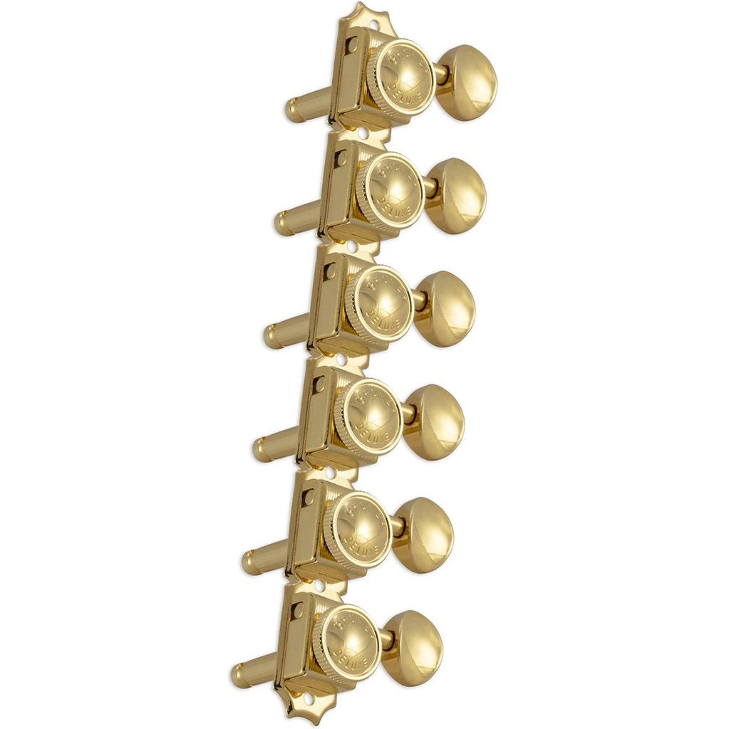 Grover Vintage Locking Machine Head 6 Inline Gold