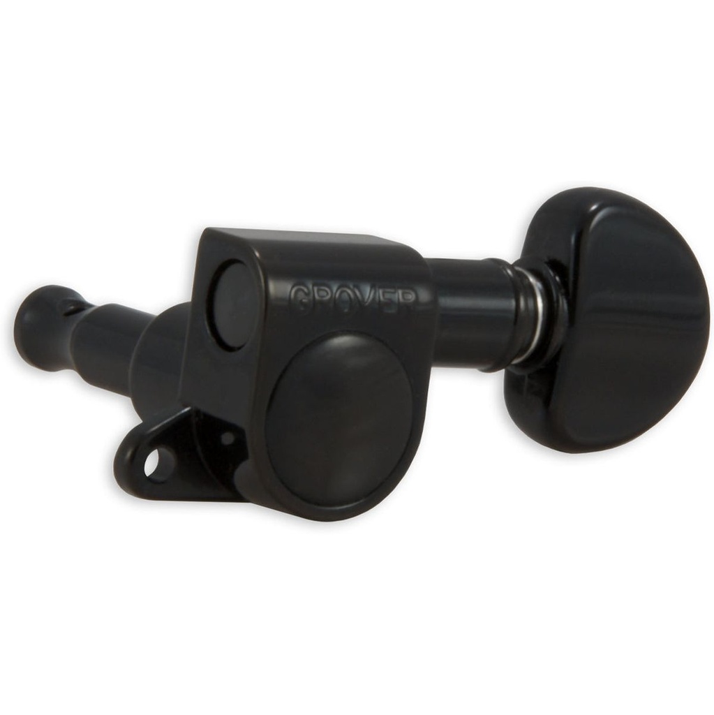 Guitar Tech Grover Mini Machine Set-BLK Chrome