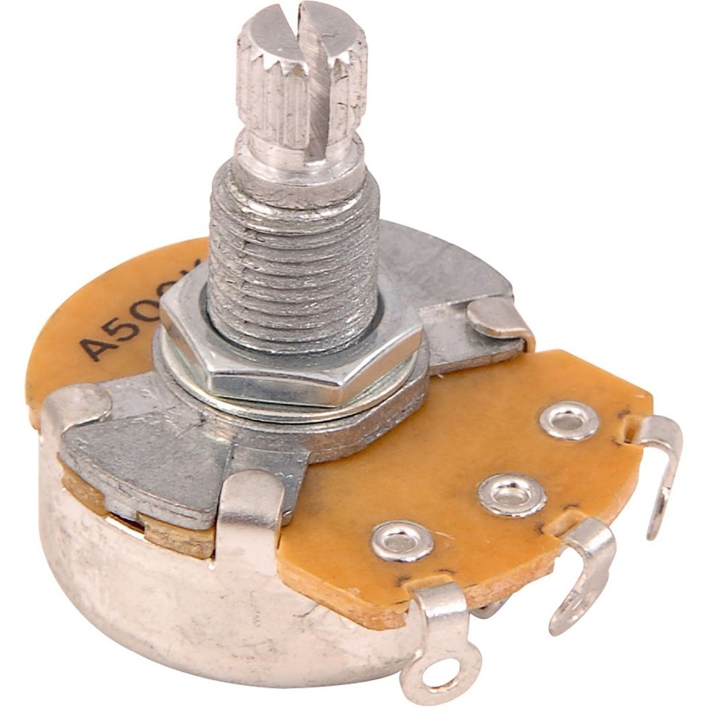 Guitar Tech Potentiometer - 500K Tone - 18mm Shaft