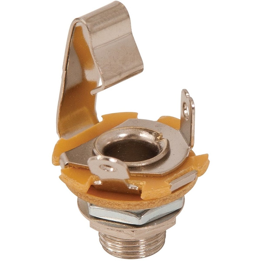 Guitar Tech MONO Jack - Suitable For 14inch Jack Plug - Chrome