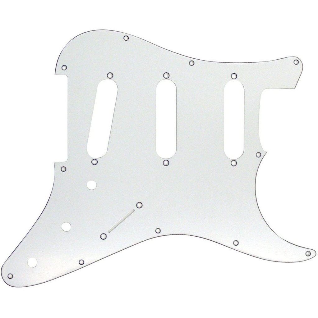 Guitar Tech ST Scratchplate - White