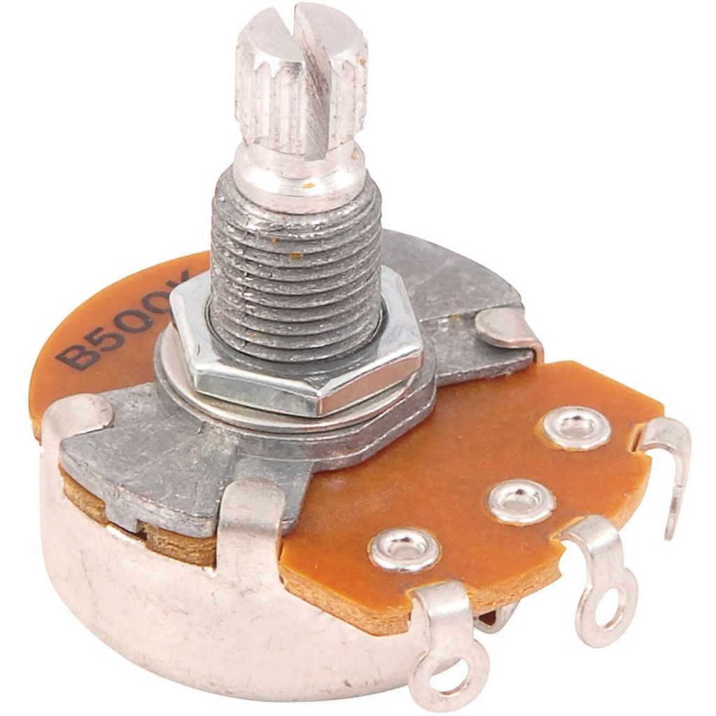 Guitar Tech Potentiometer - 500K Volume - 18mm Shaft