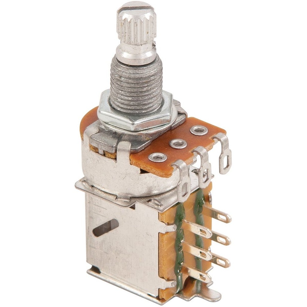 Guitar Tech Pushpull Pot - 500K Tone - 18mm Shaft