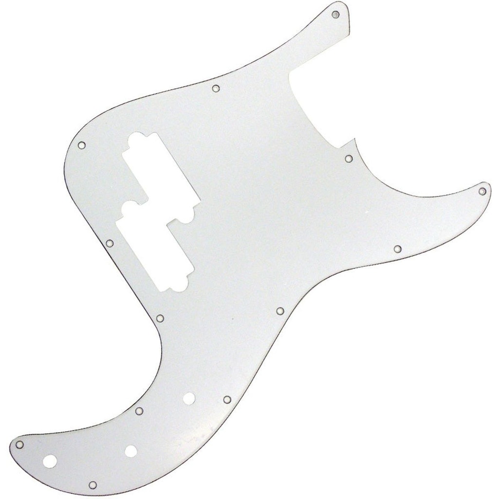 Guitar Tech P Bass Scratchplate-White