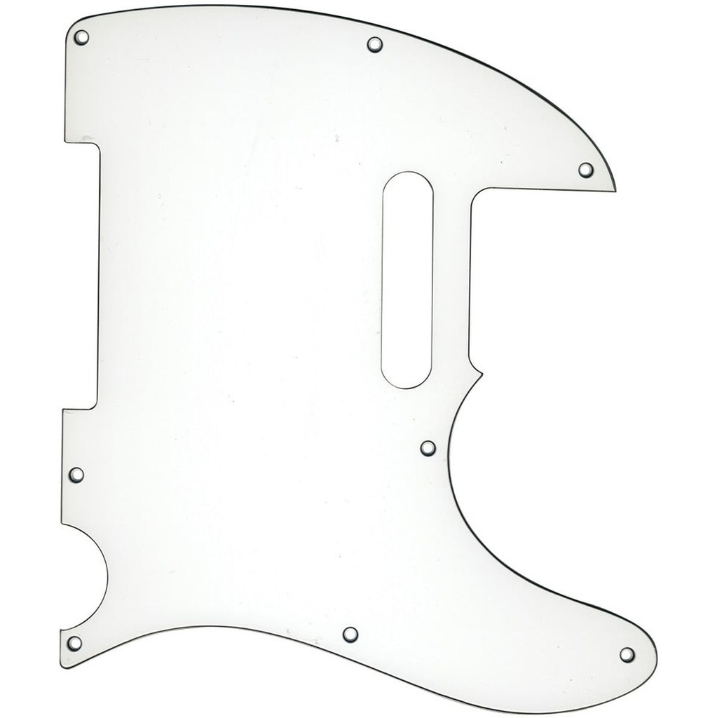 Guitar Tech TC Scratchplate-White