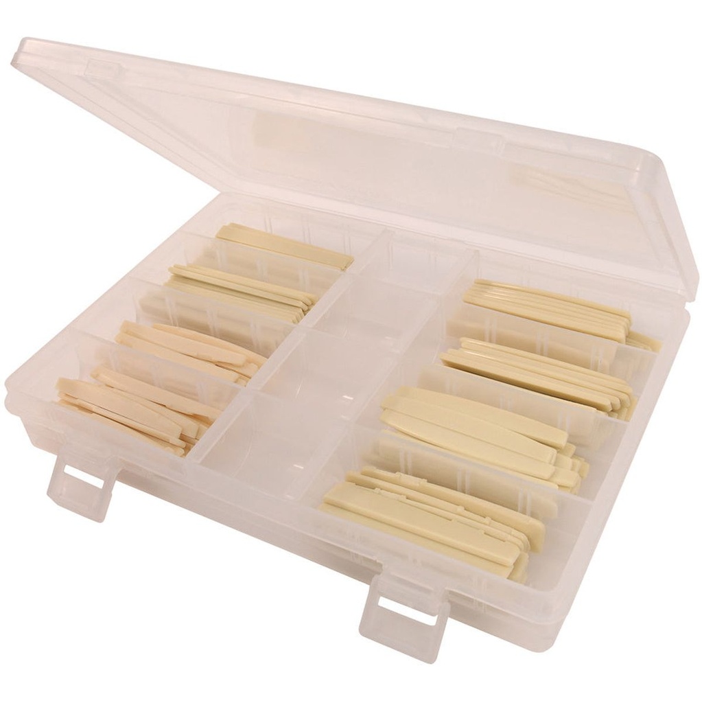 Guitar Tech Guitar Saddle Repair Kit - 144 Pces