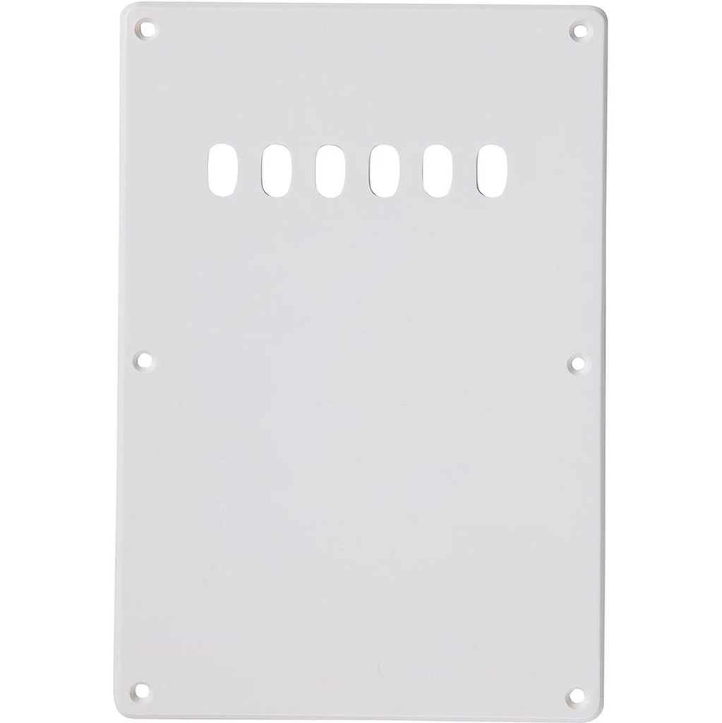 Guitar Tech Cover Plate-White SBP23W