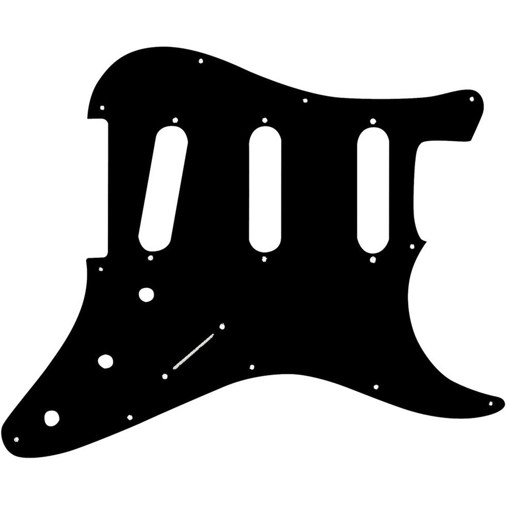 Guitar Tech ST Scratchplate-Black