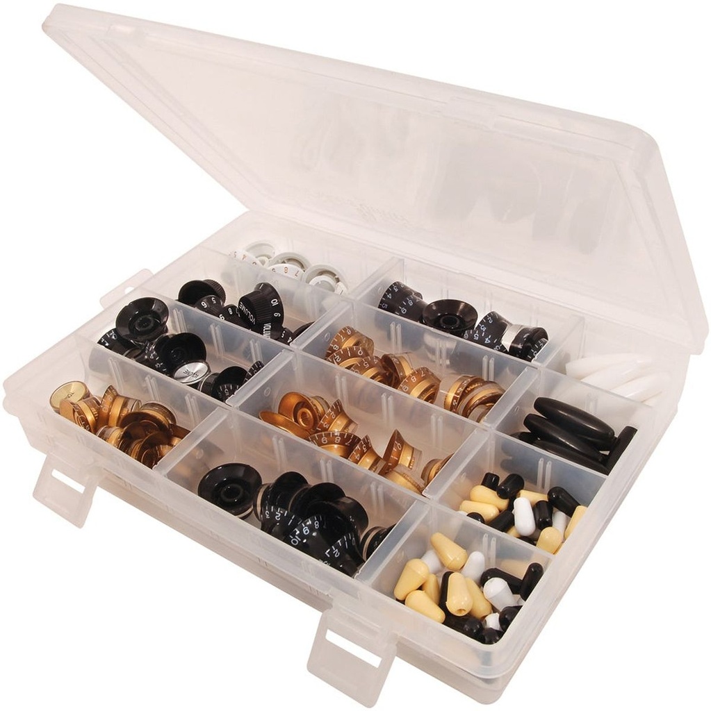 Guitar Tech Control Knob Repair Kit - 144 Pces