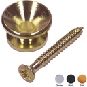 Guitar Tech Endpins-Chrome w/ Screw-SET24