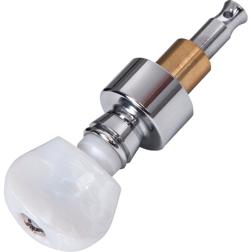 Guitar Tech Premium Banjo Geared Machine Heads - 5 String - Chrome