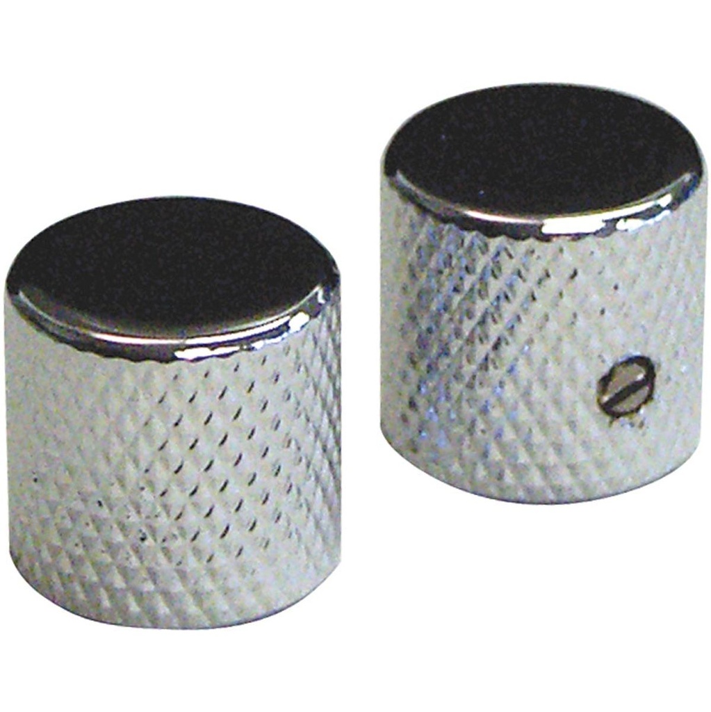 Guitar Tech Volume Knobs-Chrome-SET2-VK1C