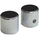 Guitar Tech Volume Knobs-Chrome-SET2-VK1C