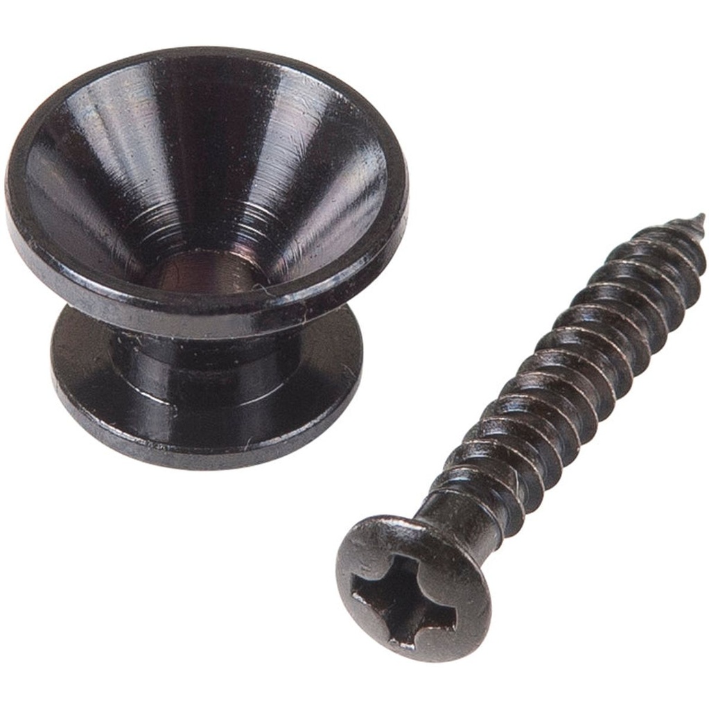 Guitar Tech Endpin-Black w/ Screw - Pack Of Two Pces