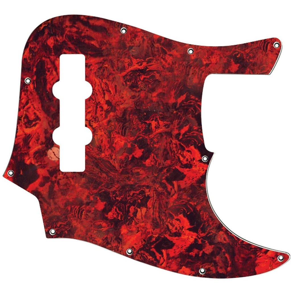 Guitar Tech Jazz Bass Scratchplate-Tortoiseshell