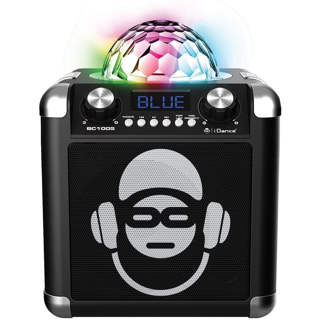 iDance Singcube BC100 Bluetooth Karaoke System - Black