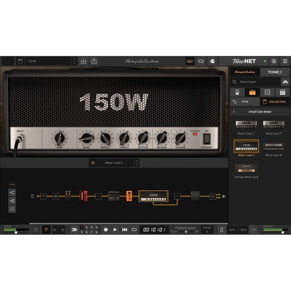 IK Multimedia AmpliTube Metal (Download)