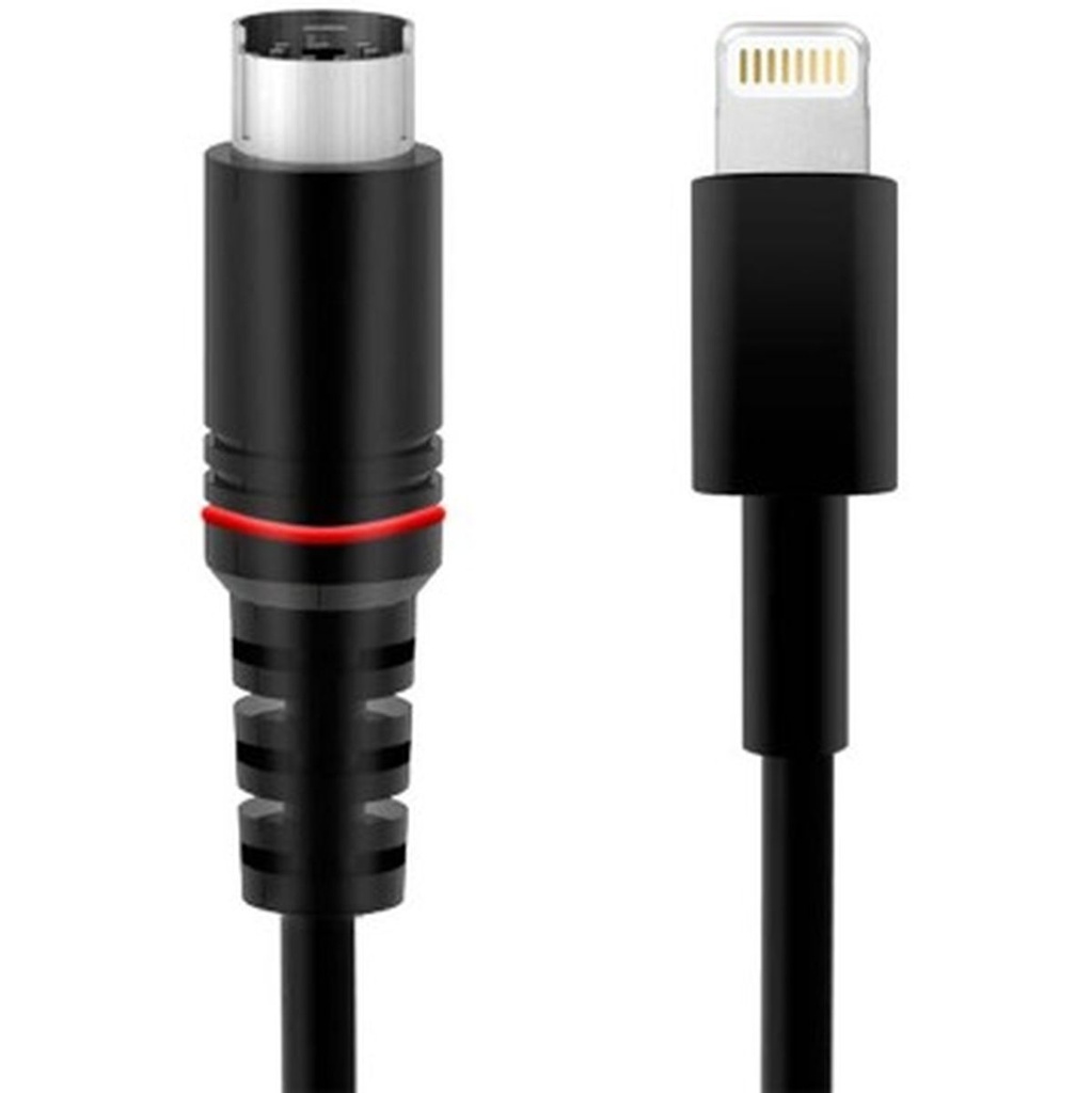 IK Multimedia Lightning To Mini-DIN Cable Charging