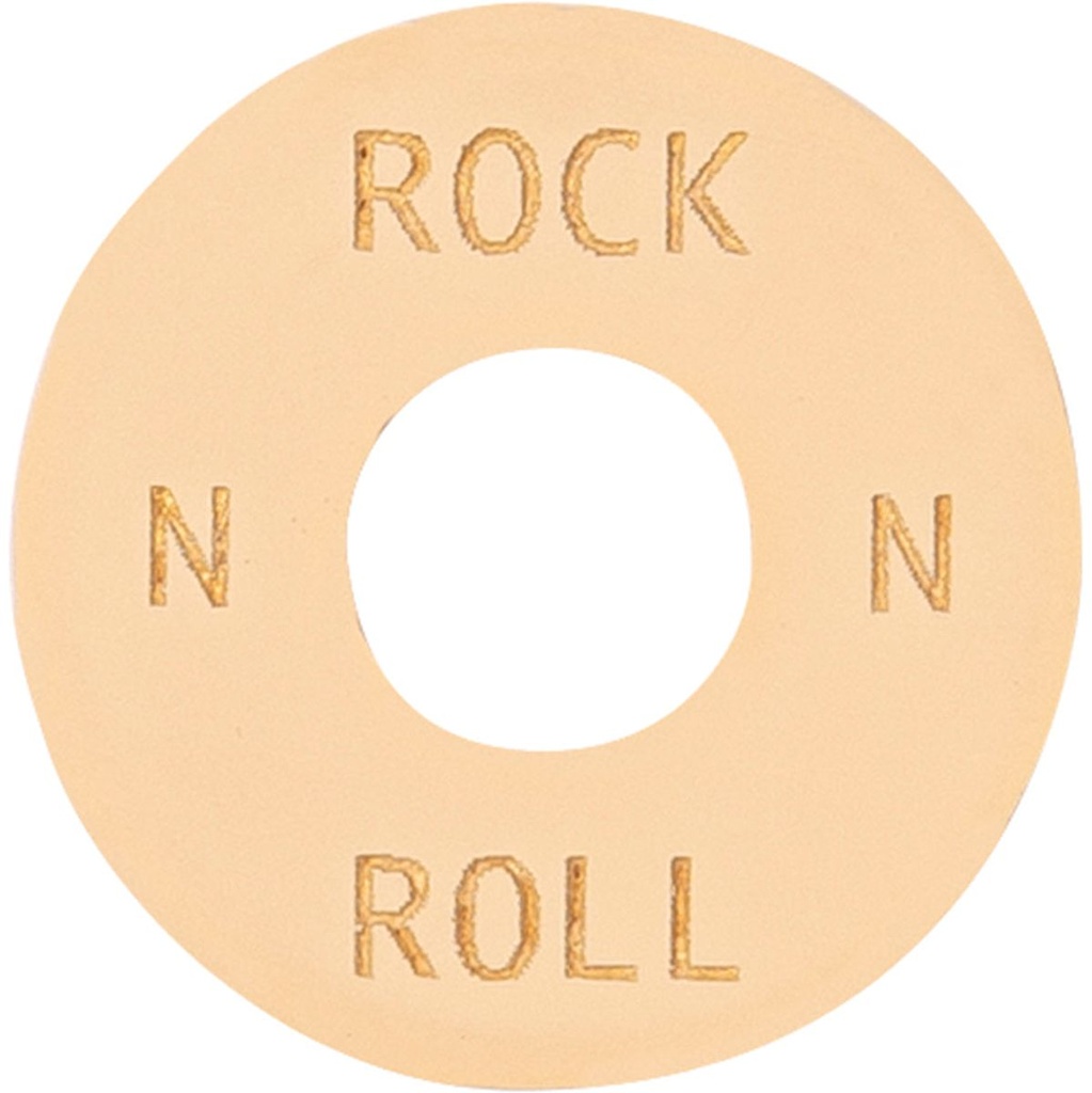 Joe Doe Poker Chip In Aged White - Rock - Roll