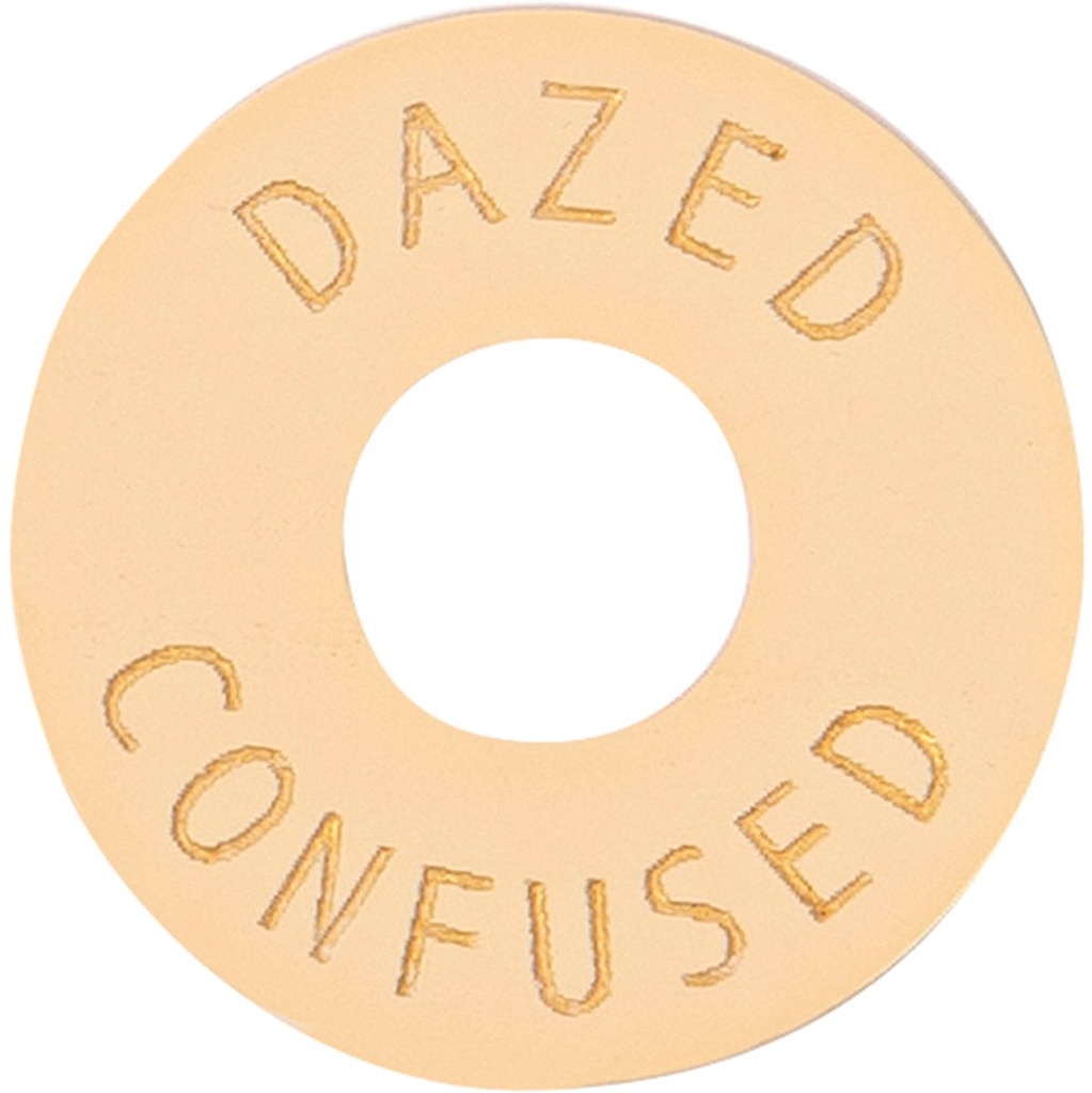 Joe Doe Poker Chip In Aged White - Dazed - Confused
