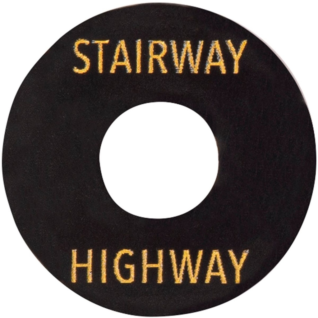 Joe Doe Poker Chip In Aged Black - Stairway - Highway