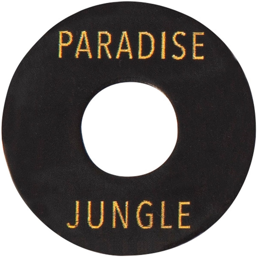 Joe Doe Poker Chip In Aged Black - Paradise - Jungle
