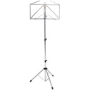 Kinsman Premium Series Music Stand And Bag - Chrome (OPS55)